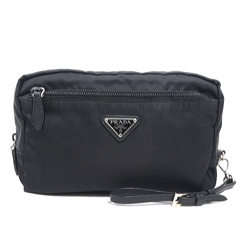 Prada Pouch Clutch Black
